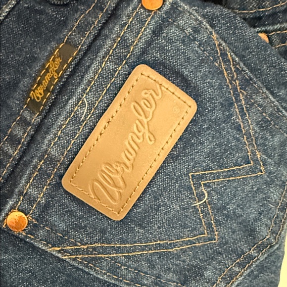 Wrangler Kids Dark Blue Jeans - Picture 2 of 5